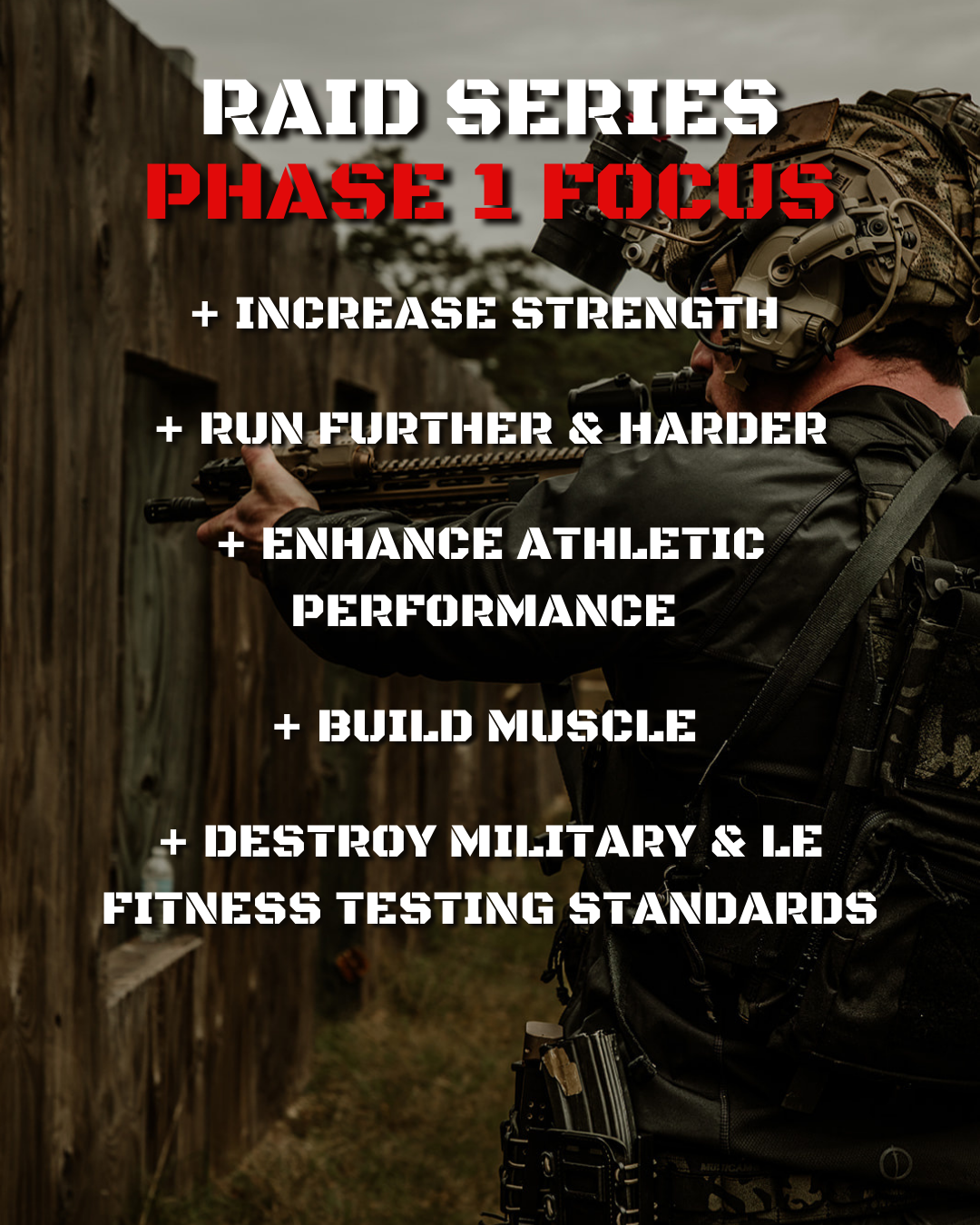 Phase 1 - Raider Ready Program