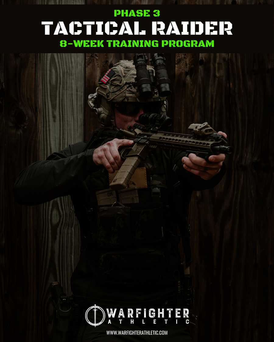 Phase 3 - Tactical Raider Program – Warfighter Athletic NZ
